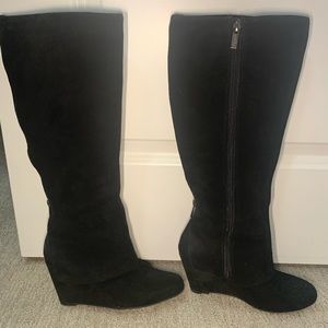 Jessica Simpson Black Knee High Boots Size 6.5